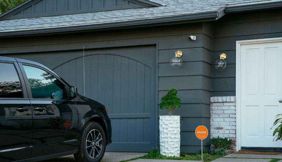 Vivint home security camera in Lawrence